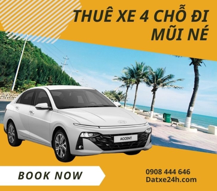 Thuê xe 4 chỗ đi Mũi Né 