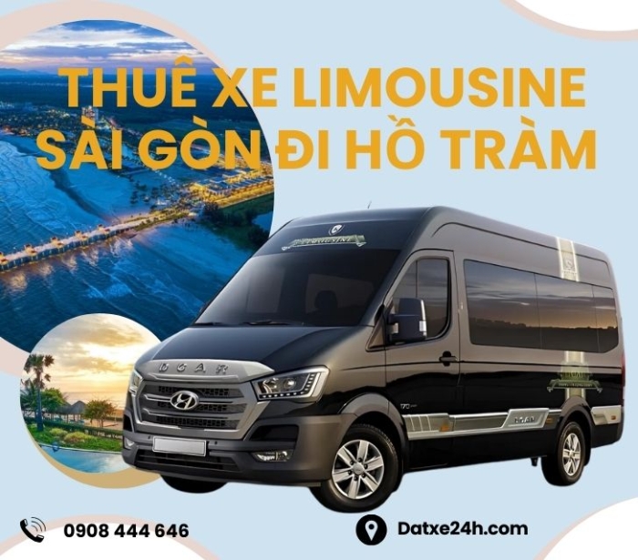 Thuê xe Limousine Sài Gòn đi Hồ Tràm